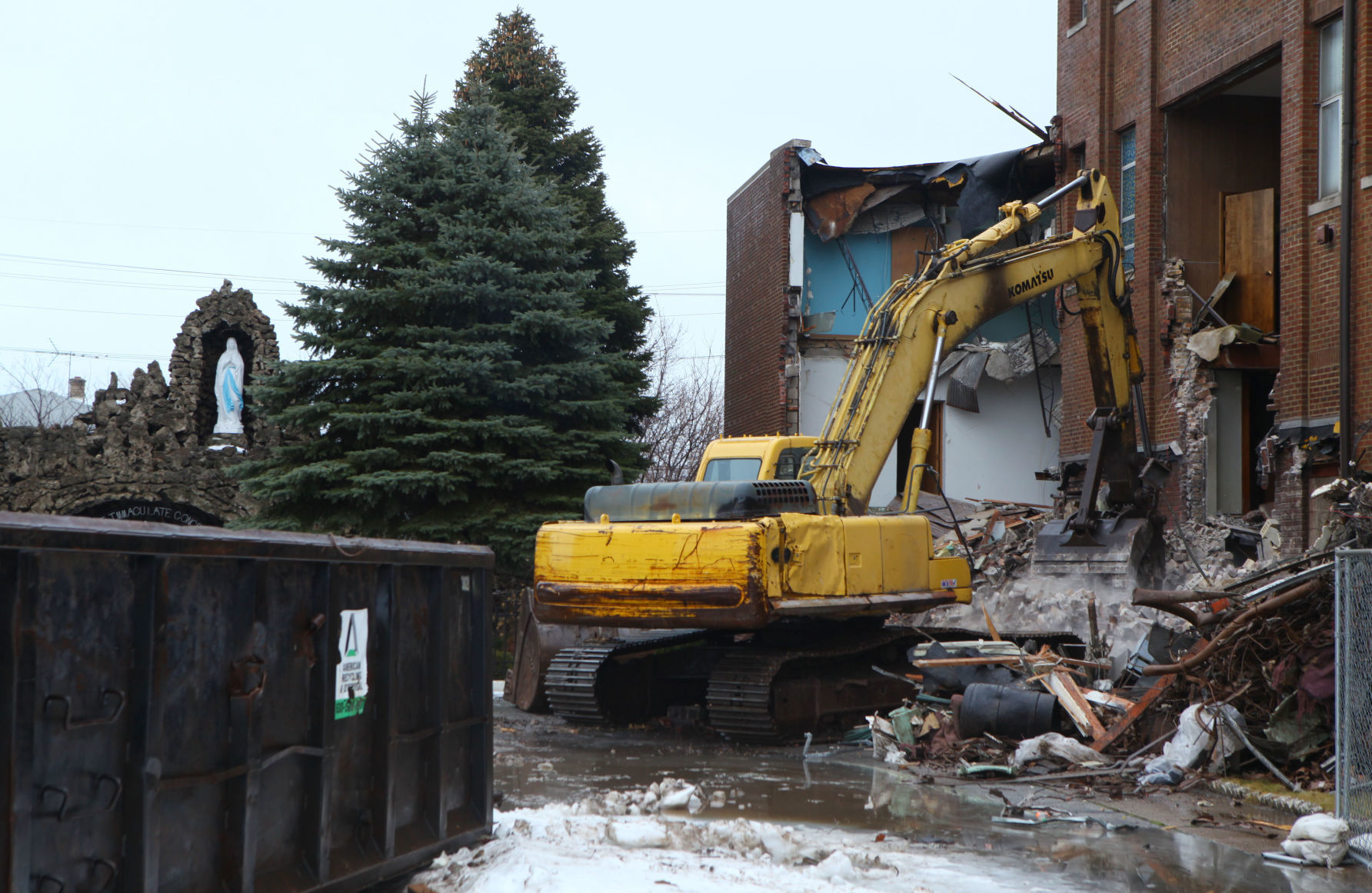 Immaculate Conception Church demolition